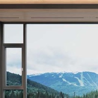 Système de fenêtres en aluminium moderne avec verre isolant Low-E, fenêtres panoramiques sur mesure pour villas et projets de construction