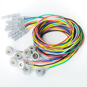 Greentek <span class=keywords><strong>Ecg</strong></span> Sensor Snap <span class=keywords><strong>Lead</strong></span> Draad Voor Het Aanbrengen Met <span class=keywords><strong>Ecg</strong></span> Elektroden - Product Image 1