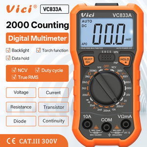 Vici vente chaude multimètre numérique compact max DC 10A DC/AC 600V 200Mohm <span class=keywords><strong>hFE</strong></span> Diode fonctions multimètre numérique - Product Image 2