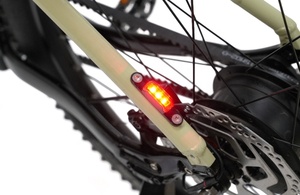 Bicicleta Eléctrica de Montaña de 27.5 Pulgadas con Motor Central CVT de 36v 350W, Horquilla de Suspensión Neumática, Neumático de 2.3 Pulgadas, para Ciclismo al Aire Libre - Product Image 6