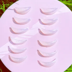 Lash Lift Shield M Curl 8 Size Glue Free On Eyelid Eyelash Lift Shields Glitter Clear Lash Lamination Roller For Perm Lift Tint