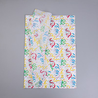 Papier de soie personnalisé avec impression de logo, 17 g/m², écologique, pour emballage de marque et emballage cadeau multi-usages