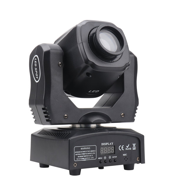 High Quality 60W Spot Moving Head Light for Stage Christmas Dmx Sound Control in Guangzhou