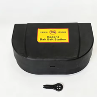 Station d'appât pour souris en plastique haute dureté améliorée, inoffensive, anti-effraction, écologique, résistante à la déformation, avec carte enregistreuse vocale