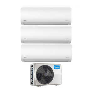 Midea Trial Split Inverter Aire Acondicionado XTREME Serie 9 + 9 + 18 con Wi-Fi Integrado 9000 + 9000 + 18000 BTU-Nuevo - Product Image 2