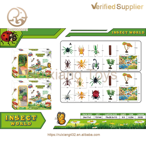 Directo de fábrica al por mayor personalizado 3D realista PVC insectos figura conjuntos Venta caliente Animal insecto acción juguetes para la colección - Product Image 2