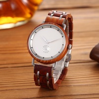 Drop Shipping Label Pribadi Jam Tangan Pria Jepang Mov Kuarsa Jam Tangan Kayu OEM Cina Pabrik Personalisasi Jam Tangan Kuarsa Kayu