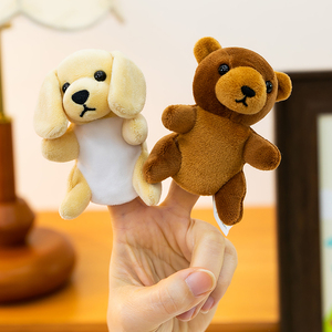 Juego de 30 Marionetas de Dedos de Animales de Dibujos Animados, Juguetes de Peluche Suaves Hechos a Mano para Niños, para Contar Cuentos y Jugar a Roles - Product Image 4