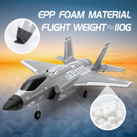 YYRC nouveau FX9635 F35 avion de chasse modèle en mousse 4CH avions télécommandés canalisés moteur sans balais batterie cadeaux pour RC