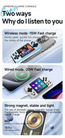 Console de jeu portable rétro L9, prend en charge les cartes TF 64G, MP3, MP4, images et livres électroniques, avec batterie externe 5000mAh, 10 émulateurs, lecteur de jeux, cadeau