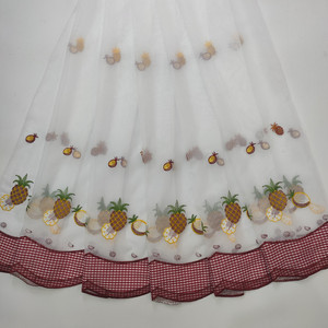 Tela Moderna <span class=keywords><strong>para</strong></span> <span class=keywords><strong>Cortinas</strong></span> <span class=keywords><strong>de</strong></span> <span class=keywords><strong>Cocina</strong></span> con Bordado <span class=keywords><strong>de</strong></span> <span class=keywords><strong>Frutas</strong></span>, Corta y Pequeña, en Oferta - Product Image 5