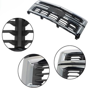 Grille de pare-chocs avant noire et chromée pour Chevrolet <span class=keywords><strong>Silverado</strong></span> 2012 <span class=keywords><strong>2013</strong></span> 2014 - Product Image 4