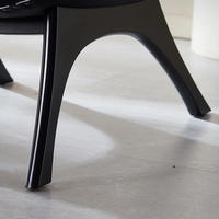 Chaises de salon en tissu imprimé zèbre de luxe design moderne nordique