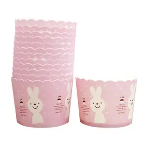 PE Coated Cupcake Wrapper Paper Cake Baking Cups