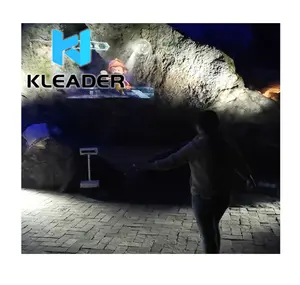 Kinect-proyección interactiva para instalación artística de cuevas, juegos de realidad virtual con proyección holográfica digital dinámica 3D