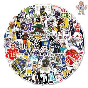 Style DIY Graffiti <b>Cartoon</b> Scrapbook Adhesive <b>Stickers</b> 50pcs PVC Decorative <b>Stickers</b> for Personalized Home Decoration - Product Image 4