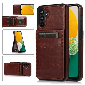 Custodia a portafoglio in pelle PU con supporto per porta carte con fermaglio per telefono custodia per <span class=keywords><strong>Sansung</strong></span> Galaxy <span class=keywords><strong>A33</strong></span> A53 S23 ultra - Product Image 2