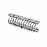 Isolateur de vibrations à câble métallique en acier inoxydable et aluminium haute performance JGX-0240D-3.6A, conception à rigidité non linéaire pour pompe