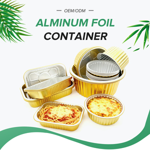 Moule spécial pour pudding et cupcakes pour friteuse à air, bol en aluminium pour crevettes et œufs, petite boîte en aluminium, plat de cuisson, outils de pâtisserie avec couvercle - Product Image 2
