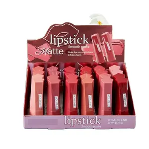 Professional Cosmetic Wholesaler For Lips Beauty Care Makeup Color Lipstick Matte Batom