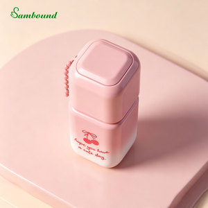 Botella de Brillo Labial Cuadrada Personalizada de 4ml con Cadena Colgante, Botella de Colorete Líquido con Gancho, Tapa PETG, Tubo de Brillo Labial Totalmente Transparente con Logotipo UV - Product Image 2