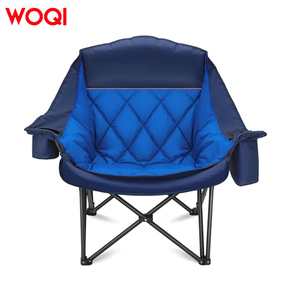 Woqi <span class=keywords><strong>เก้าอี้</strong></span>ตกปลากลางแจ้งพกพาสะดวก, <span class=keywords><strong>เก้าอี้</strong></span>พักผ่อนเบาะพับได้ตั้งแคมป์สวนชายหาดสไตล์โมเดิร์น - Product Image 1