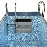 Piscine extérieure en fibre de verre sur mesure, grande piscine creusée, conteneur de piscine, coque de piscine, usine de piscines