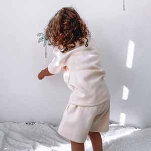 Conjuntos de Sudaderas Deportivas de Algodón Elástico Suave Personalizadas para Bebés y Niños - Product Image 4