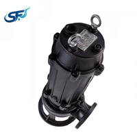 Pompe submersible pour eaux usées IP68 15m³/h, hauteur de refoulement 15m, 1,5kW, monophasée 220V pour drainage des eaux usées domestiques CE