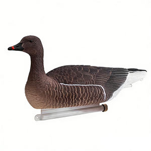 Leurre de chasse au canard flottant à bec noir en caoutchouc souple EVA, pliable, pour la chasse au canard. - Product Image 1