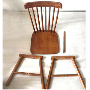 Parlak mobilya yüksekliği kaliteli monoblok ahşap otel sandalye yemek sandalyesi restoran ev Bar olay için - Product Image 6