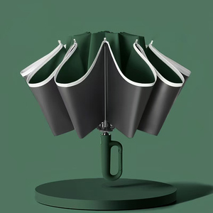 <span class=keywords><strong>Parapluie</strong></span> pliant robuste, résistant au vent et aux intempéries, à ouverture automatique, grande taille, couleurs personnalisées, vente chaude BSBH, idéal pour un cadeau d'affaires - Product Image 4