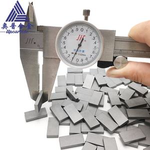 YG6X Hohe Härte 92HRA Feinkorn größe 20*10*3mm Wolframcarbid-Schneid spitzen Hartmetall platte zum Steins ch neiden - Product Image 1
