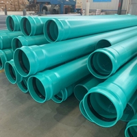 Tubería de PVC U-PVC ASTM D1785 SCH40 y SCH 80 con Certificación NSF de 1/2 Pulgada a 6 Pulgadas, Tubería de PVC SCH40 para Suministro de Agua