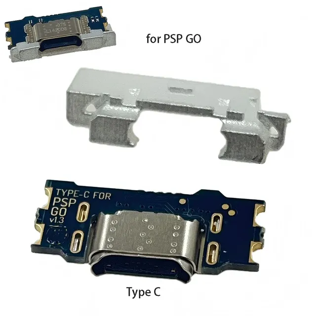 USB Type-C Charging Port Adapter DIY for PSP GO Console USB C Replacement Charge Port for PSP GO Repair Connector