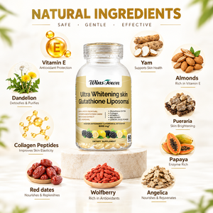 Cápsulas Blandas Liposomales de Glutatión <span class=keywords><strong>Ultra</strong></span> Blanqueadoras para la Piel, Suplemento Antioxidante, Salud Inmunológica, Colágeno, Vitamina C, Cápsulas Blandas para un Brillo Radiante de la Piel - Product Image 2
