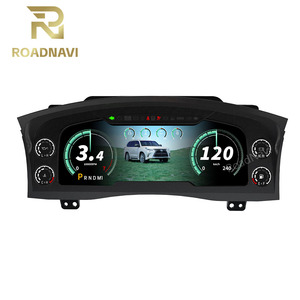 Màn hình hiển thị kỹ thuật số trên xe hơi RoadNavi 12.3 inch dành cho Lexus LX570 2016-2021, đồng hồ tốc độ tự động, bảng điều khiển LCD, buồng lái ảo - Product Image 4