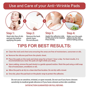 Set di Cuscinetti Antirughe in Silicone per Petto e Collo, 100% Silicone di Grado Medicale, Cuscinetti per la Prevenzione delle Rughe - Product Image 6