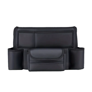 Organisateur de voiture multifonctionnel en cuir PU Sac de rangement de grande capacité avec organisateur entre les sièges pour l'accoudoir central - Product Image 6