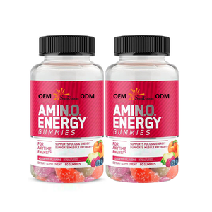 प्री वर्कआउट/पोस्ट वर्कआउट के लिए अमीनो एसिड के साथ एमिनो एसिड के साथ अपने कारखाने का सबसे अच्छा पोषण अमीनो ऊर्जा गुमैies फोकस और मांसपेशियों की वसूली का समर्थन करता है - Product Image 2