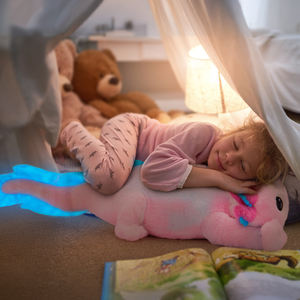 美丽的风格扎染彩虹发光在黑暗钝口毛绒枕头软软毛绒动物卡哇伊婴儿淋浴朋友玩具 - Product Image 4