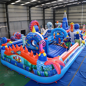 Outdoor Slide Obstacle Course Castle <b>Inflatable</b> Playground Commercial Funcity for Children <b>Inflatable</b> Obstacle Course <b>Inflatable</b> - Product Image 6
