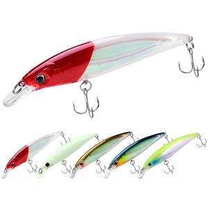 Leurres de pêche en mer Flottant Minnow Leurres Jerkbait Wobbler Hard Bait #8100 Minnow Lure