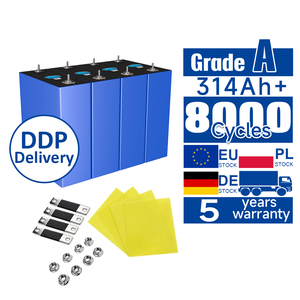 Células Prismáticas LiFePO4 Grau A 3.2V MB31 314Ah em Estoque na UE com Entrega DDP para Armazenamento de Energia Comercial e Industrial 16pçs 32pçs 64pçs - Product Image 1