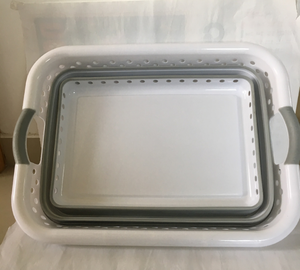 <span class=keywords><strong>Panier</strong></span> à <span class=keywords><strong>linge</strong></span> en plastique <span class=keywords><strong>de</strong></span> grande taille avec poignée, organisateur <span class=keywords><strong>de</strong></span> rangement, bac à <span class=keywords><strong>linge</strong></span> portable, <span class=keywords><strong>panier</strong></span> à <span class=keywords><strong>linge</strong></span> pliable - Product Image 5