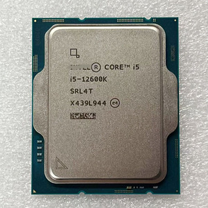 โปรเซสเซอร์เดสก์ท็อป Core I5-12600K LGA 1700 10 คอร์ 16 เธรด 4.9GHz 20MB LGA1700 CPU สำหรับการตัดต่อวิดีโอ 4K-8K, โอเวอร์คล็อกซีพียู Core I5-12 - Product Image 1