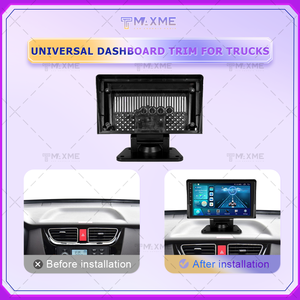 Универсальная рама для приборной панели грузовика, плоская рама, комплект панелей, адаптер, аксессуары для преобразования, модели грузовых автомобилей, рамка для приборной панели - Product Image 6
