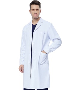 Usine en gros antipoussière et antistatique propre coton et polyester blouse de laboratoire blanche docteur blouse de laboratoire à manches longues blouses de laboratoire - Product Image 1