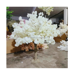 Arbres artificiels <span class=keywords><strong>1</strong></span>.2m centre de table en fleurs de <span class=keywords><strong>cerisier</strong></span> rouge arbre à fleurs bleues pour fournitures de décoration de table de mariage-vieux - Product Image 5