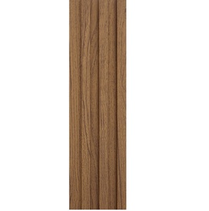 Panneaux muraux cannelés en MDF 18 mm, design à lattes en bois décoratif, revêtement mural intérieur, décoration moderne pour la maison et le bureau - Product Image 3